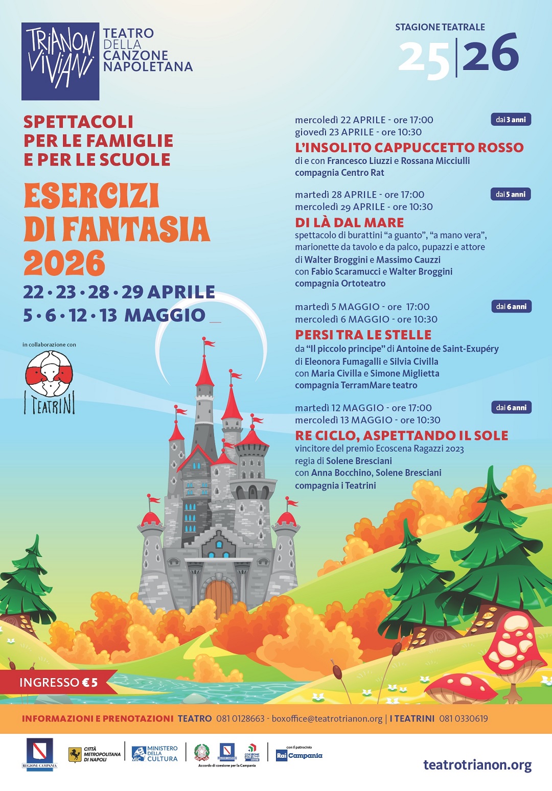 Esercizi di Fantasia 2026-