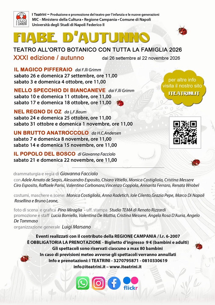 Fiabe dautunno 2026 r